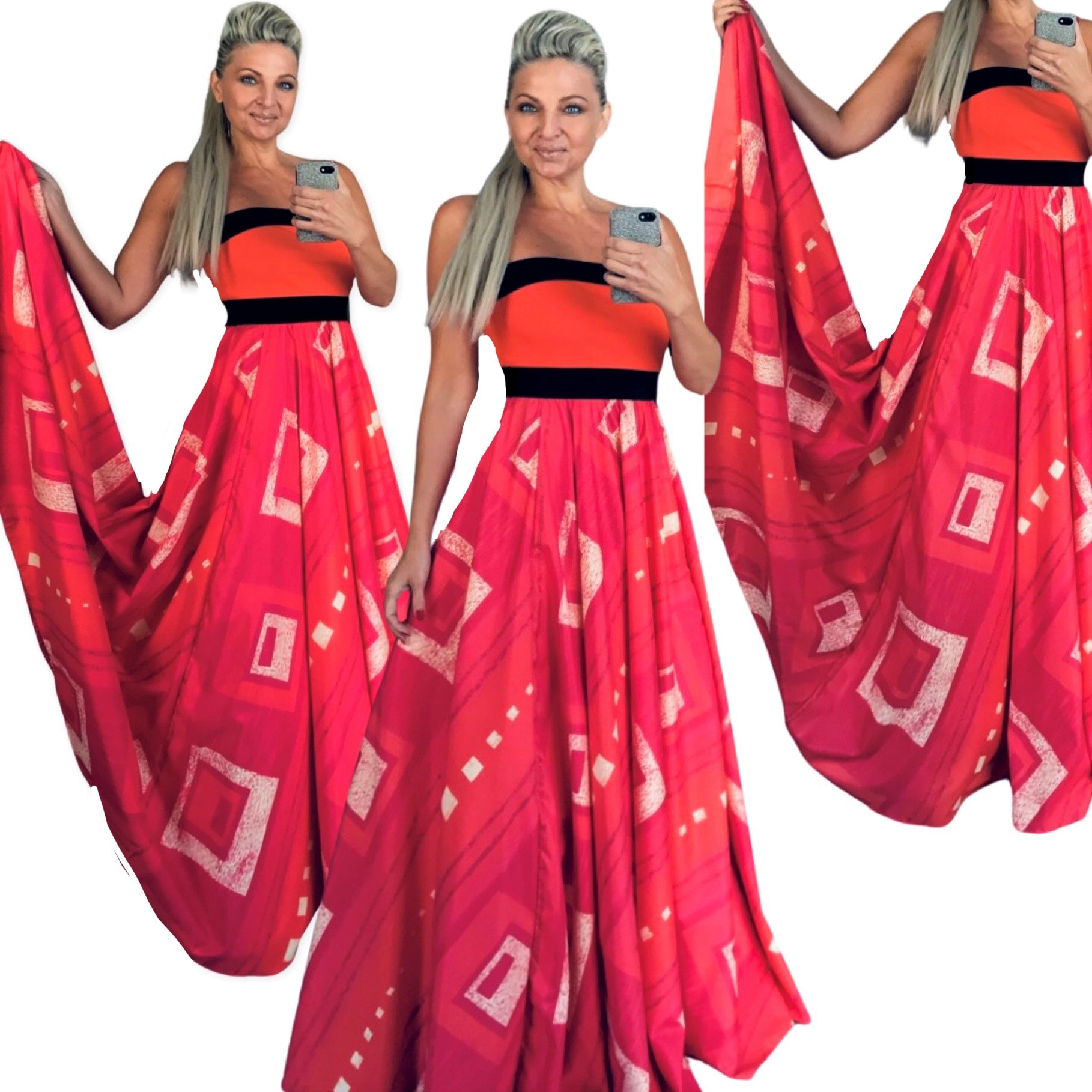 DLOUHÉ ŠATY - BOROS DR-L-RO 01